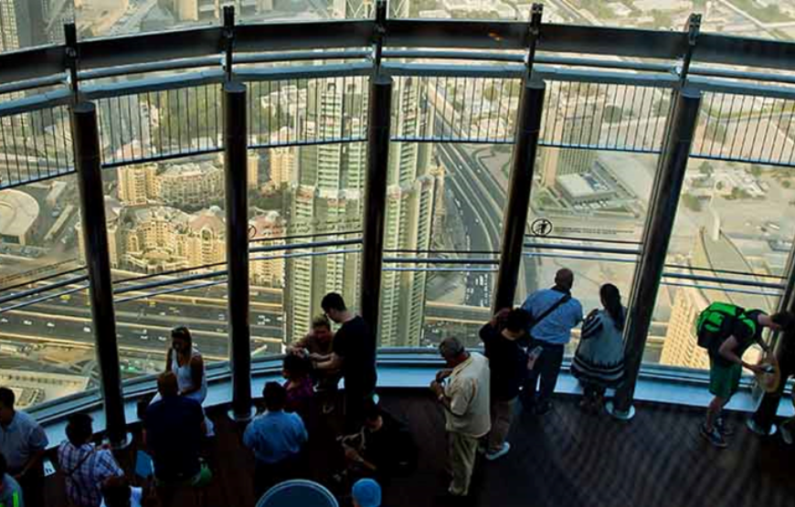 Burj Khalifa At The Top 124th Floor + 125th Floor